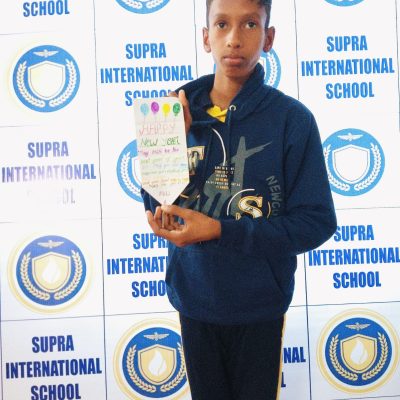Writing Card Making Competition